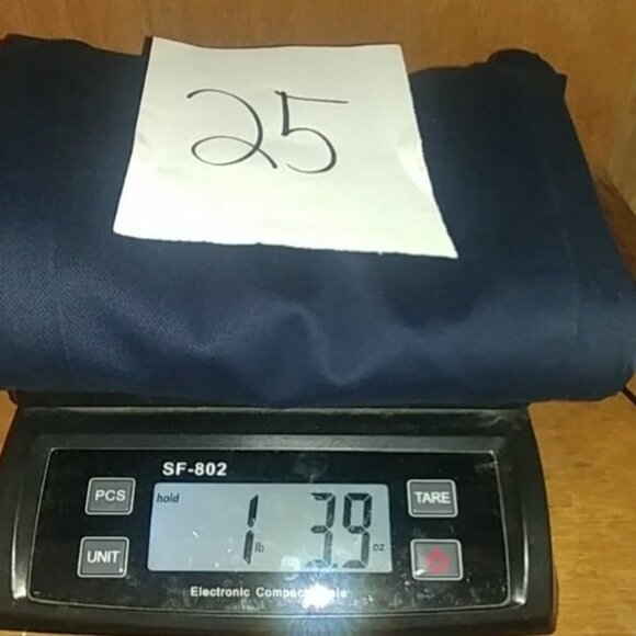 Lands' End Pants Men's Dark Blue Dressy Straight Leg 100%Cotton Size 42 - Picture 8 of 8